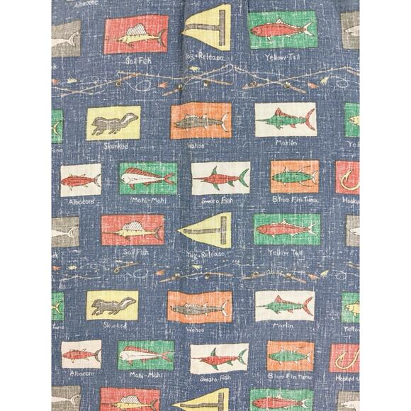 Reyn Spooner Shirt Men’s XL Blue Marine Life Skunk Hawaiian Party USA Vintage - Picture 5 of 8